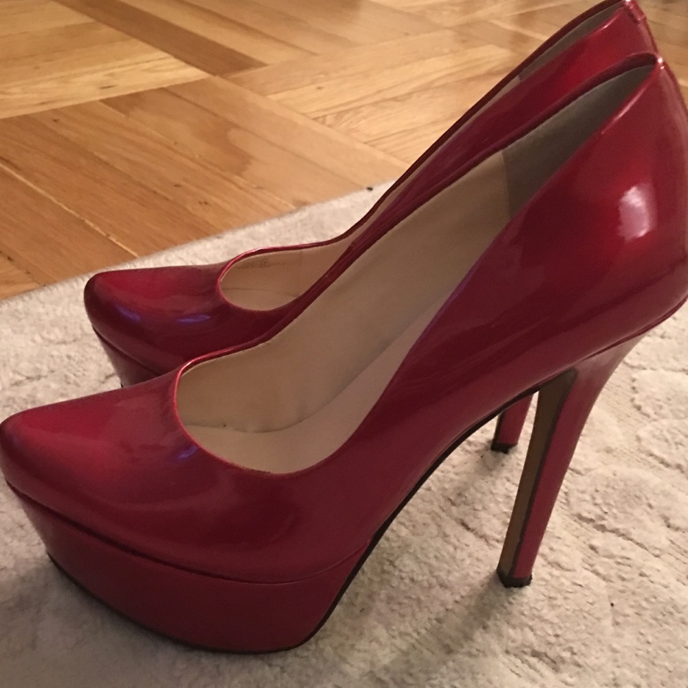 Ruby Red Jessica Simpson heels